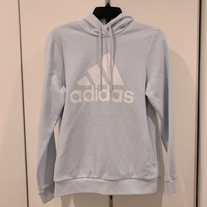 Adidas Essentials Logo Fleece-Lined Pullover Hoodie